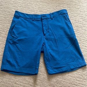 Lululemon commission Flat Front shorts size 34